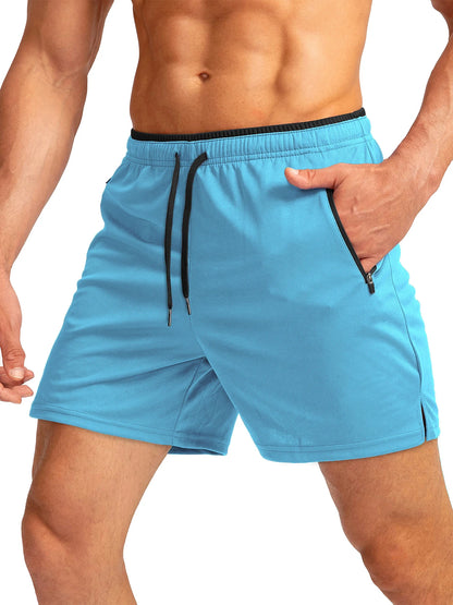 5-Inch Zippered Pocket Running Shorts