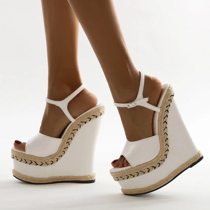 Platform Wedge Gladiator Sandals