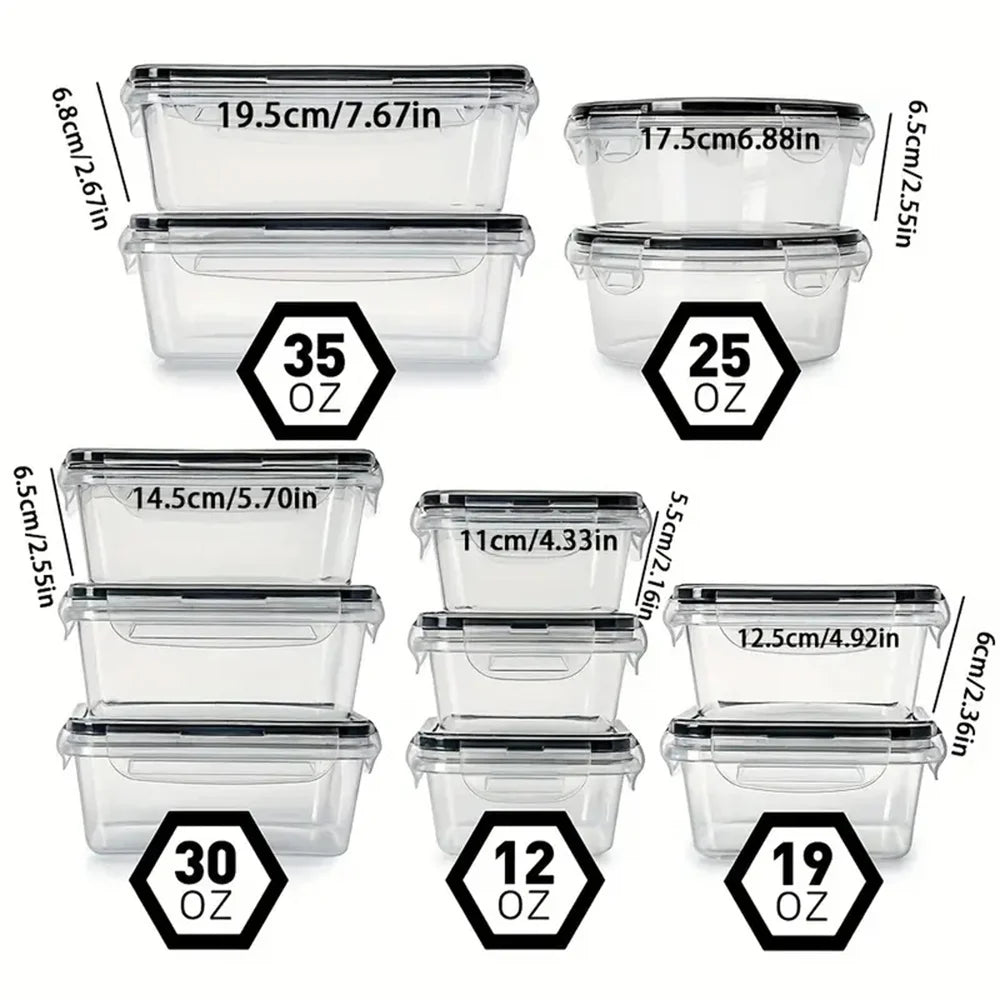 Plastic Modern Style Containers Set