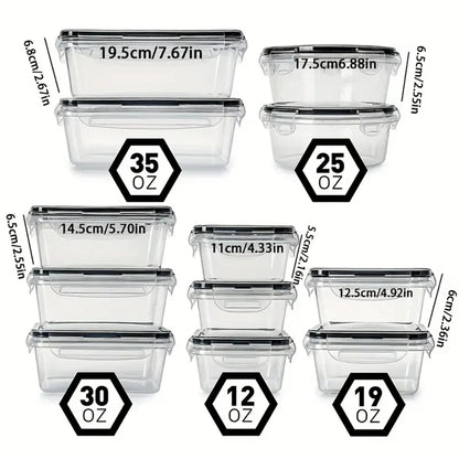 Plastic Modern Style Containers Set