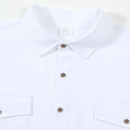 Linen Blend Casual Shirt