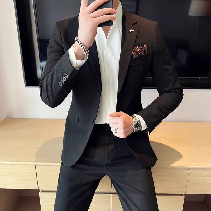 Jacket Pants High End Suit