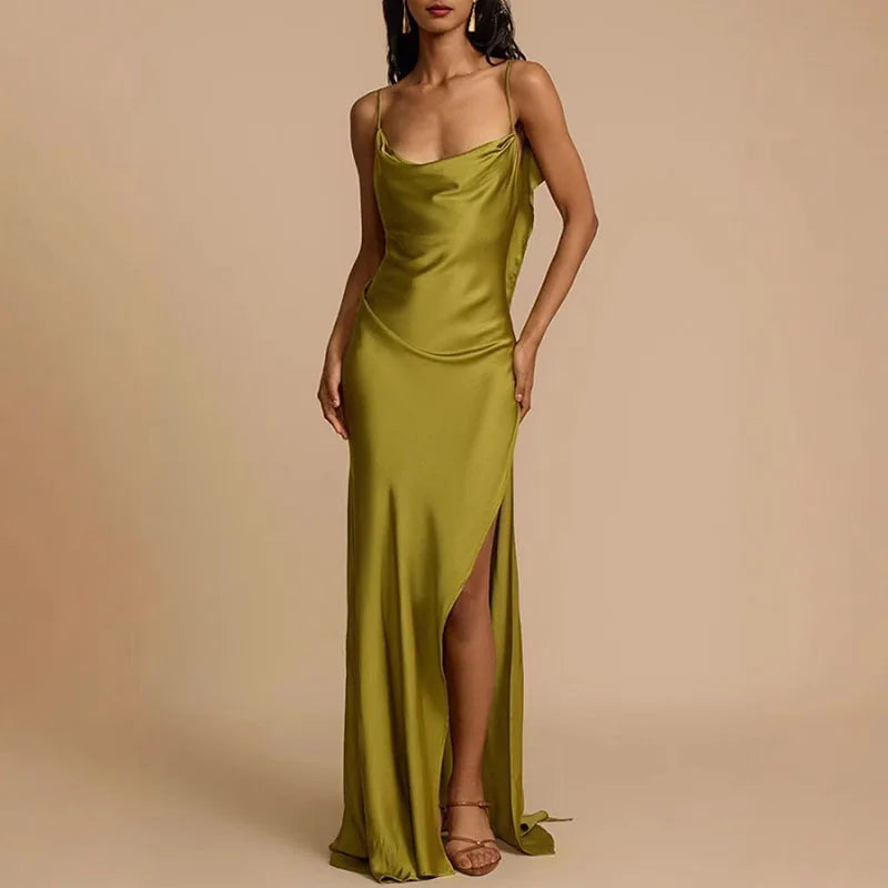 Elegant Spaghetti Dress
