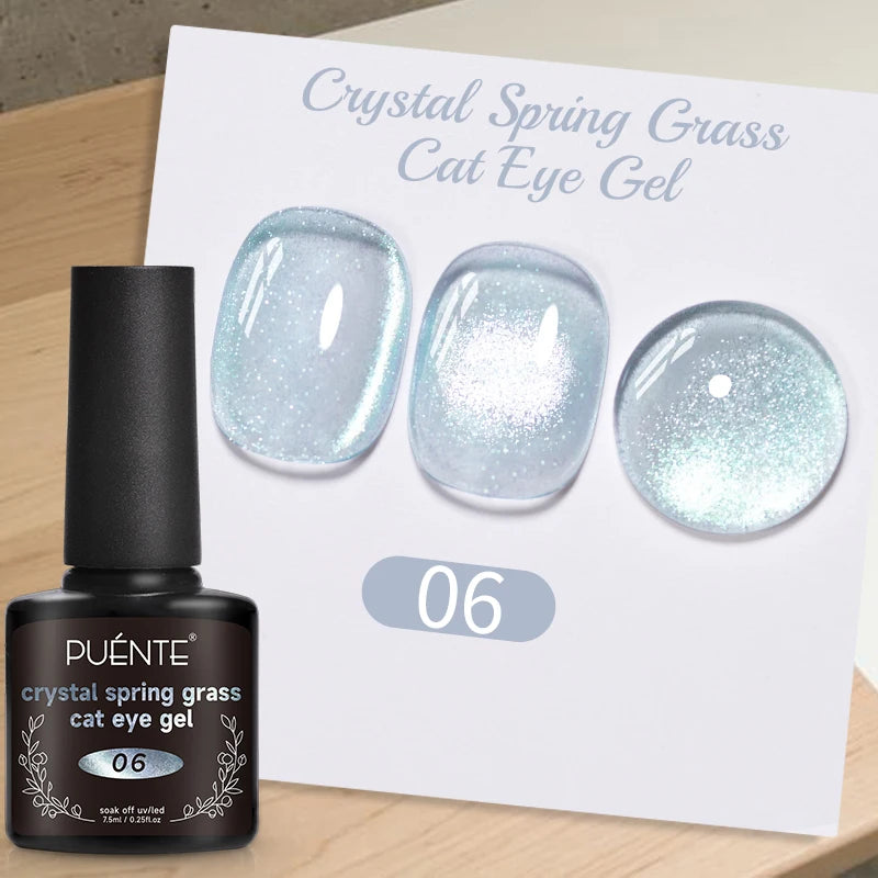 Wine Red Cat Eye Gel Polish