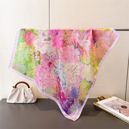 70cm Square Silk Scarf