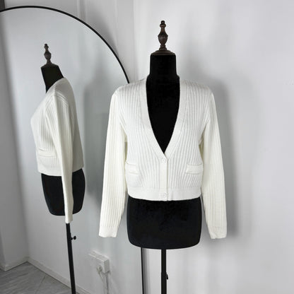 Plush Knit Button Cardigan