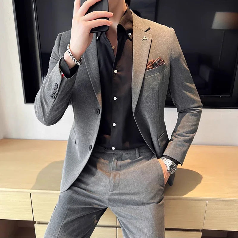 Jacket Pants High End Suit