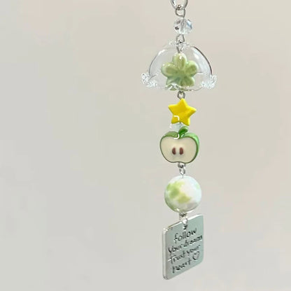 Cute Wind Chime Pendant Keyring