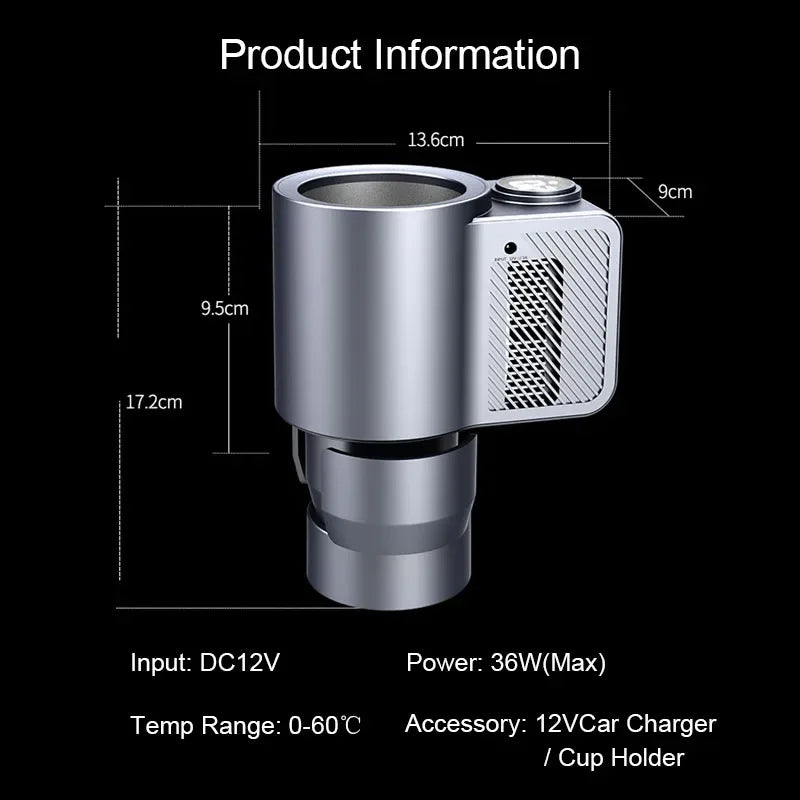 Smart 2 In 1 Car Cooling Cup