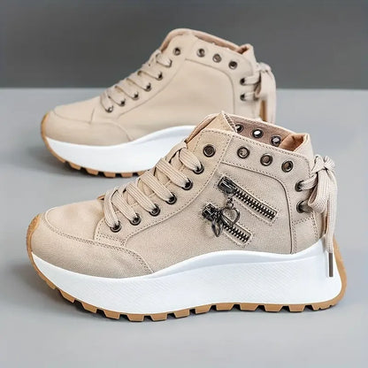 Women’s High-Top Canvas Sneakers
