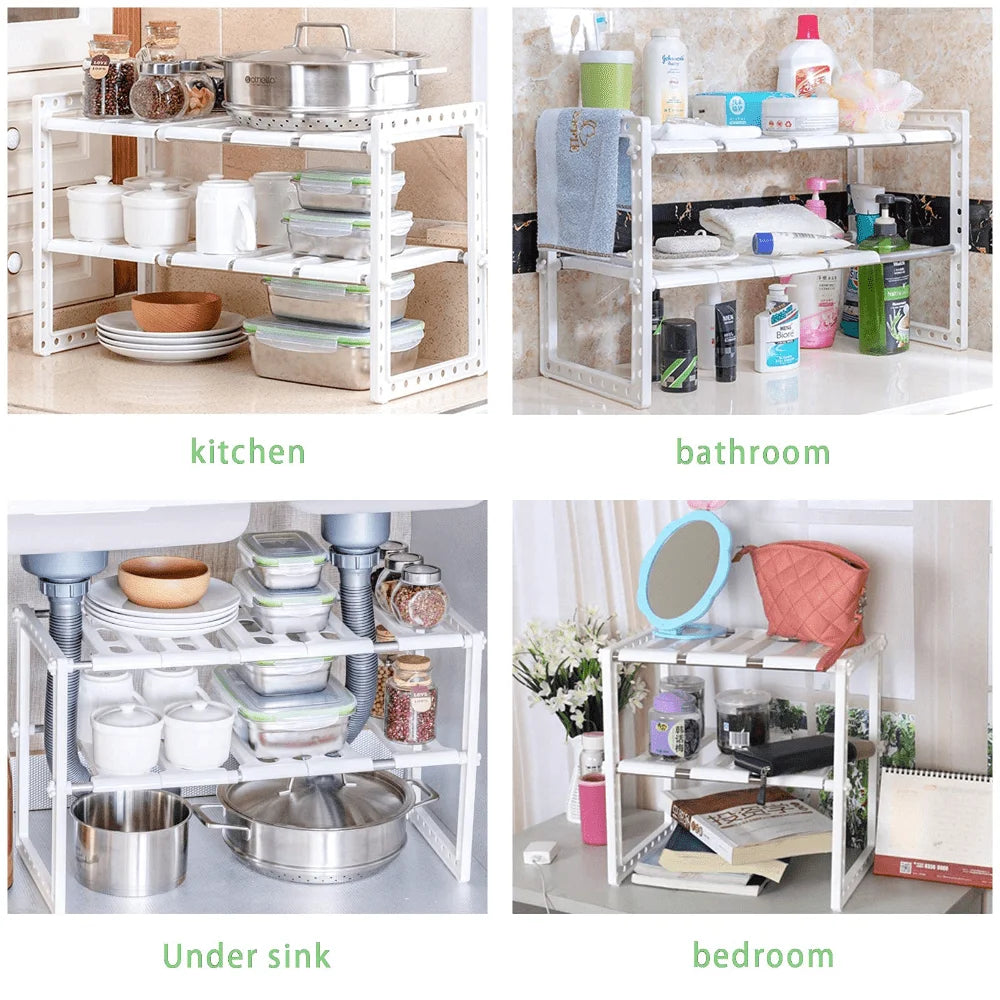 Pp Pull-Out Design Shelf Organis