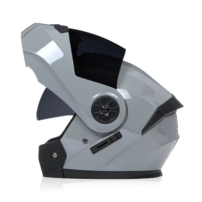 BLD Dual-Lens Flip-Up Modular Helmet
