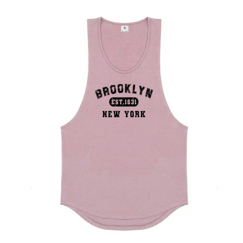 Summer Cotton Breathable Workout Tank