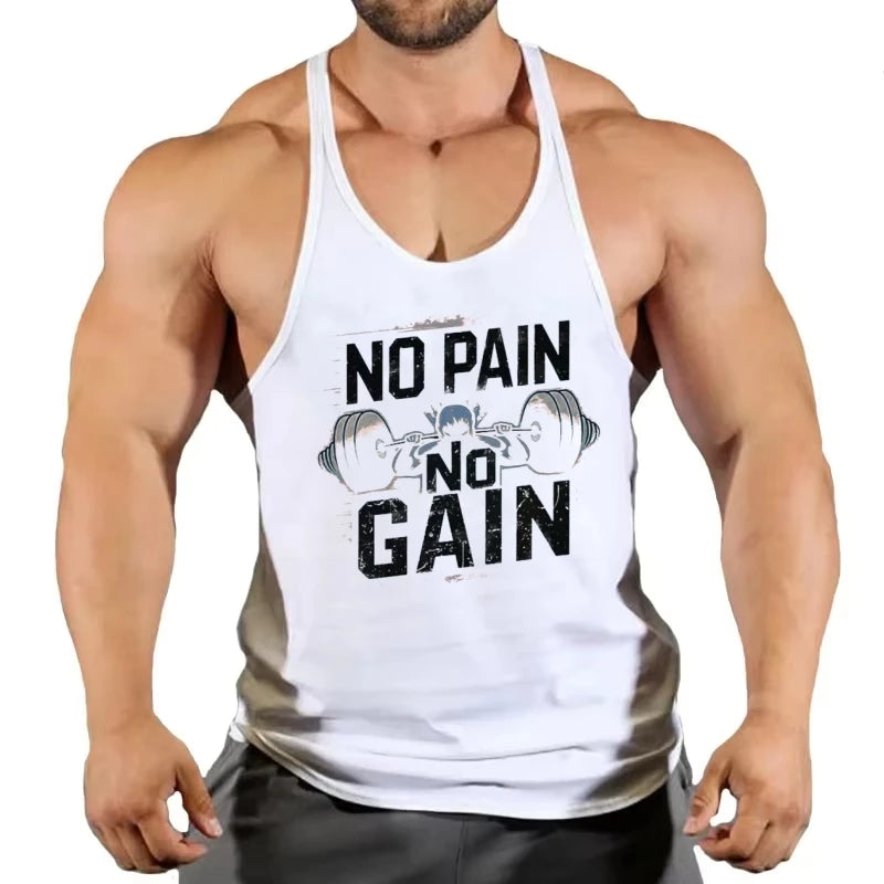 No Pain Gain Barbell Graphic