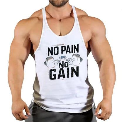 No Pain Gain Barbell Graphic