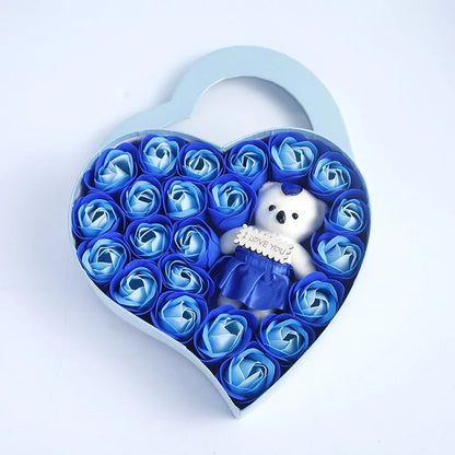 Romantic Soap Rose Box
