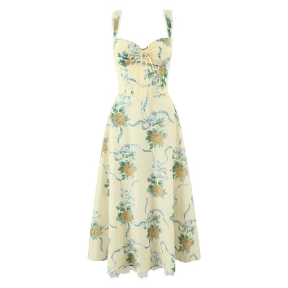 Spaghetti Strap Midi Dress