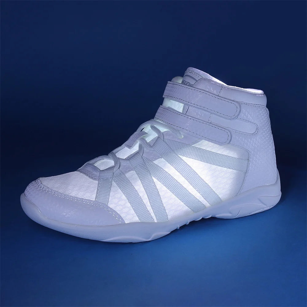 White High-Top Cheer Shoes