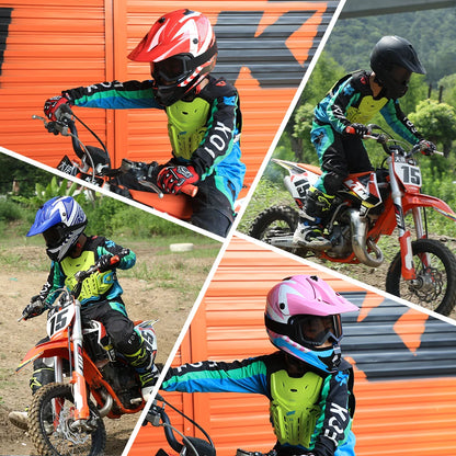 Roozo Lightweight Youth Motocross Helmet