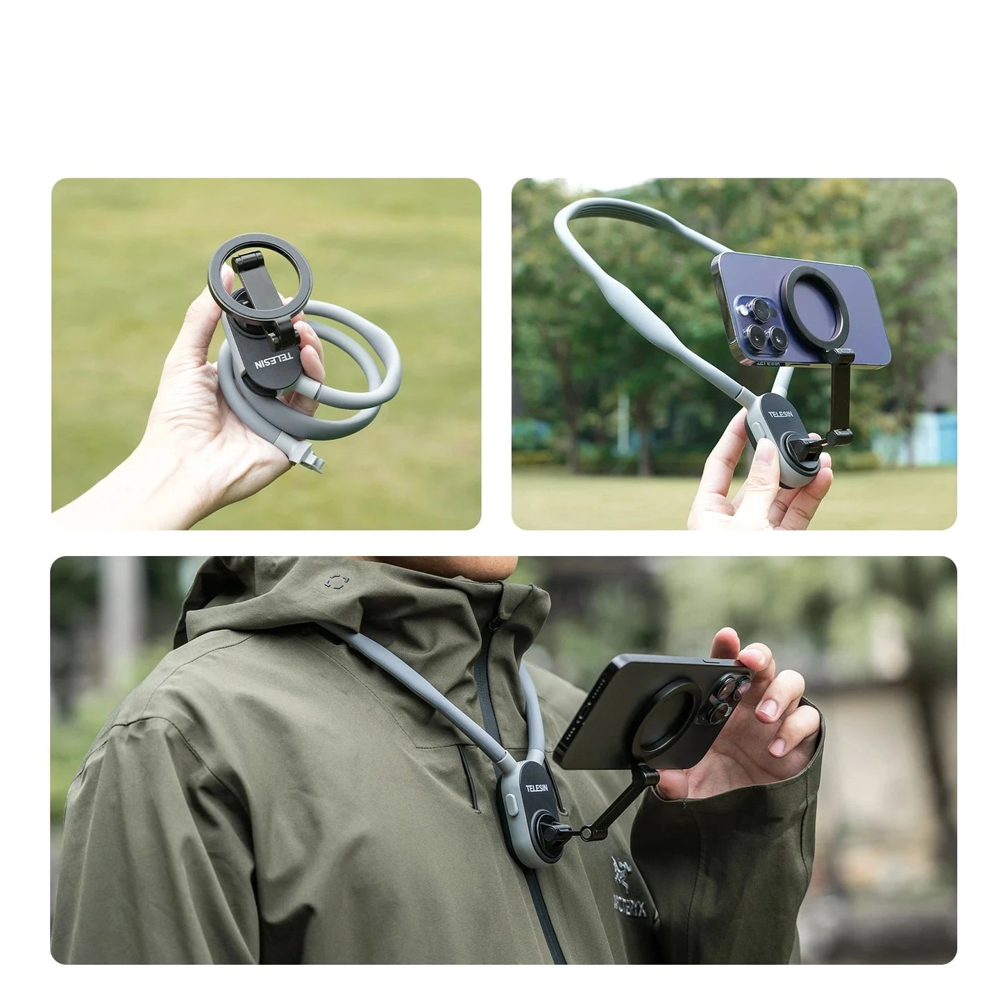 Magnetic Phone Neck Mount