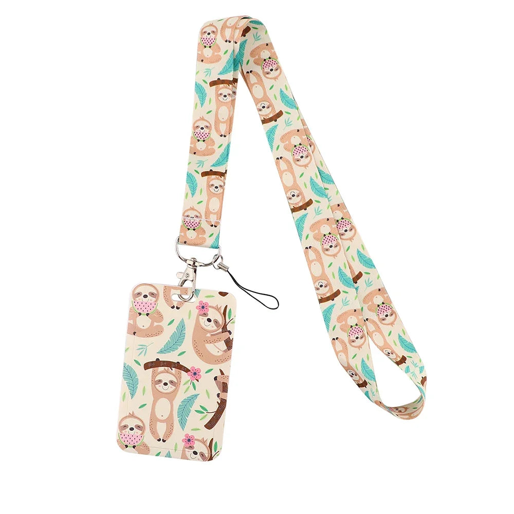 Sakura Cherry Blossoms Flower lanyard