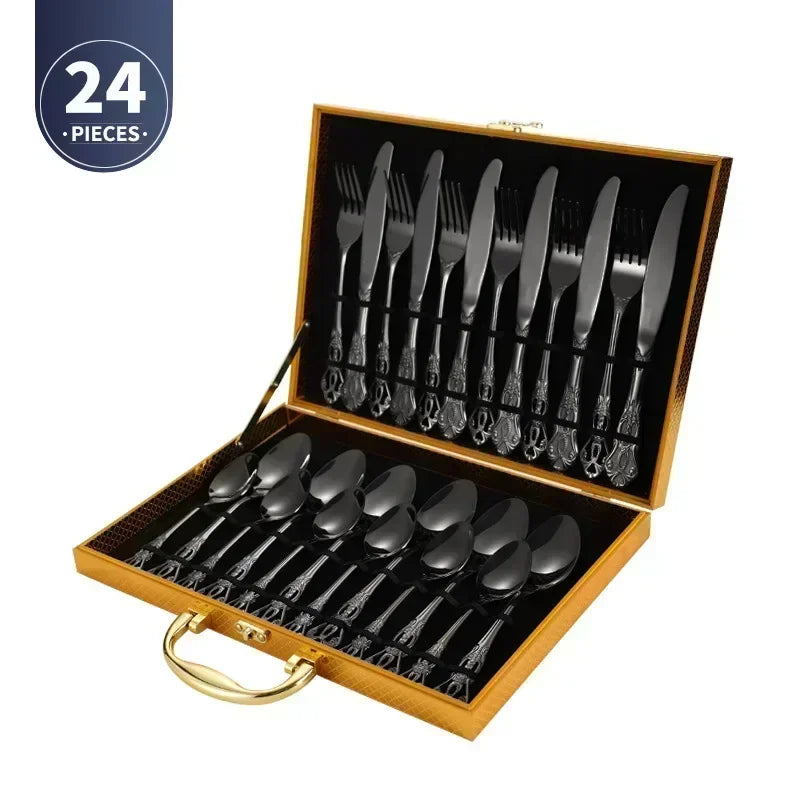 Luxury Gold Cutlery Set