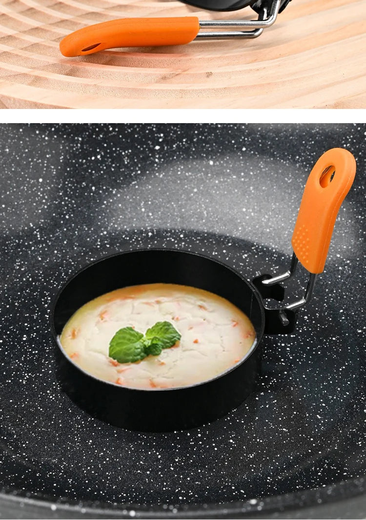 Metal Eggs Form Fried Egg