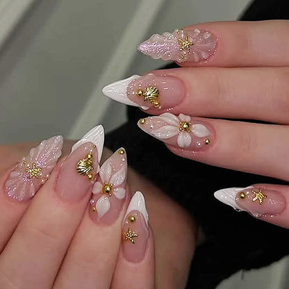 Y2K Cat Eye Press-On Nails