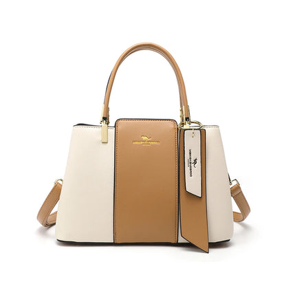 Microfiber Leather Crossbody Tote