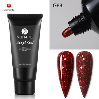 Acrylic Nail Extension Builder Gel