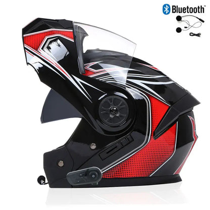 BLD Bluetooth-Ready Flip-Up Helmet