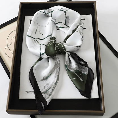 Scarf 70 70Cm Silk Square
