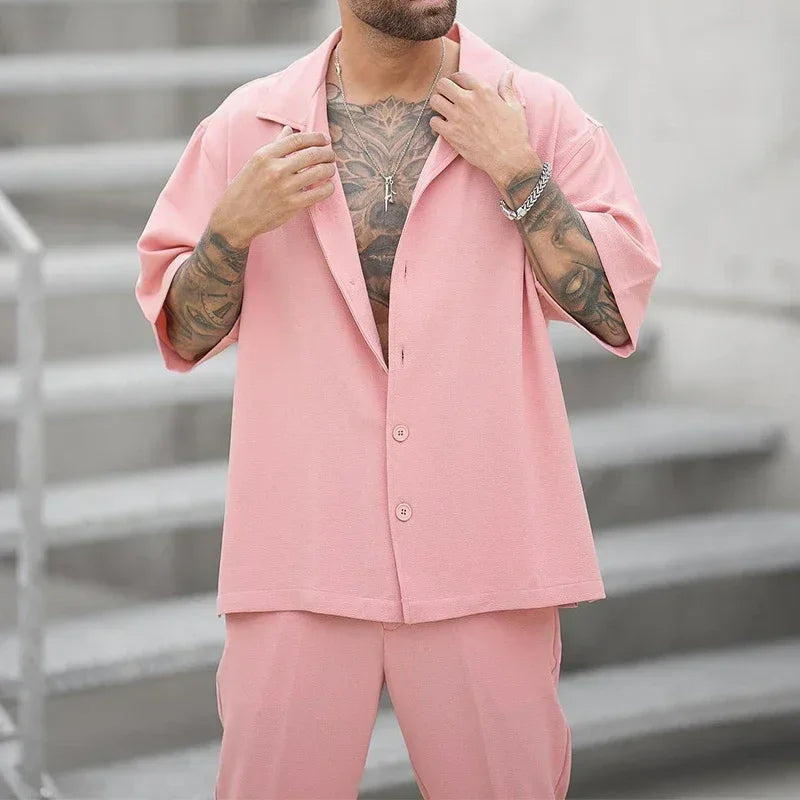 Summer Clothing Casual Loose Suit