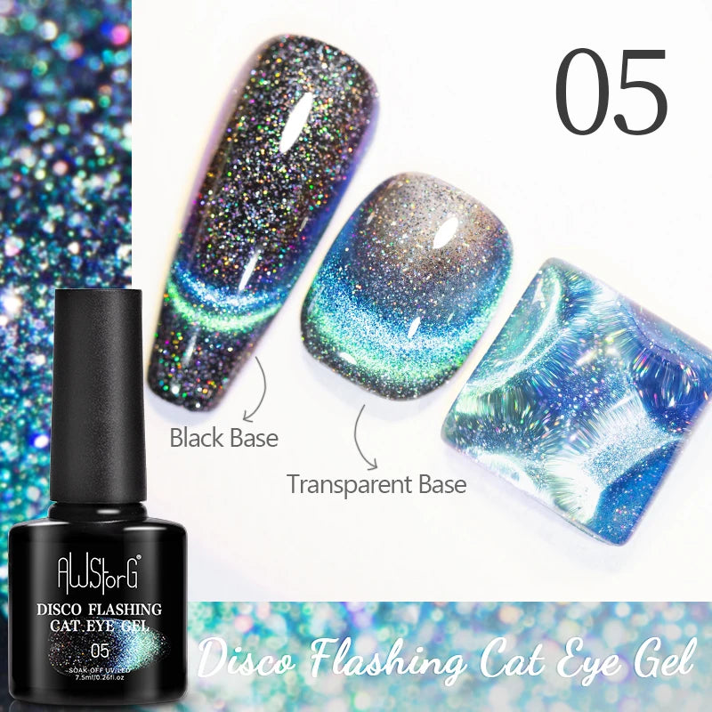 Pink Cat Eye Gel Polish