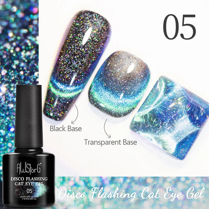 Pink Cat Eye Gel Polish
