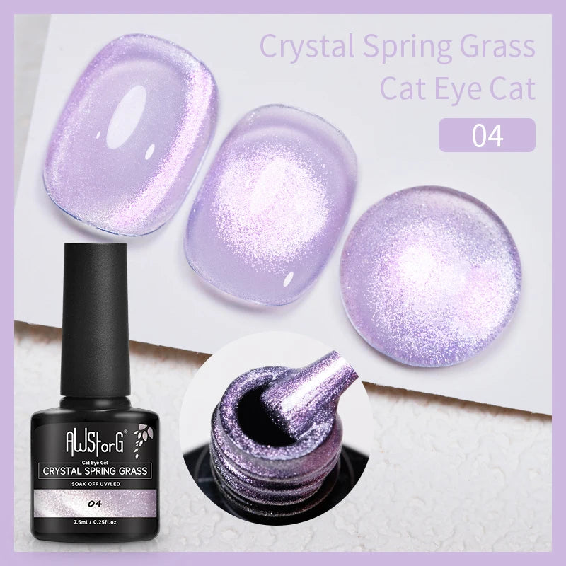 Pink Cat Eye Gel Polish