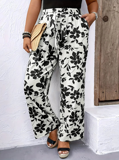 Oversized Woven Straight Pants