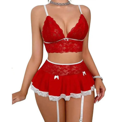 Open Bra Lingerie Set