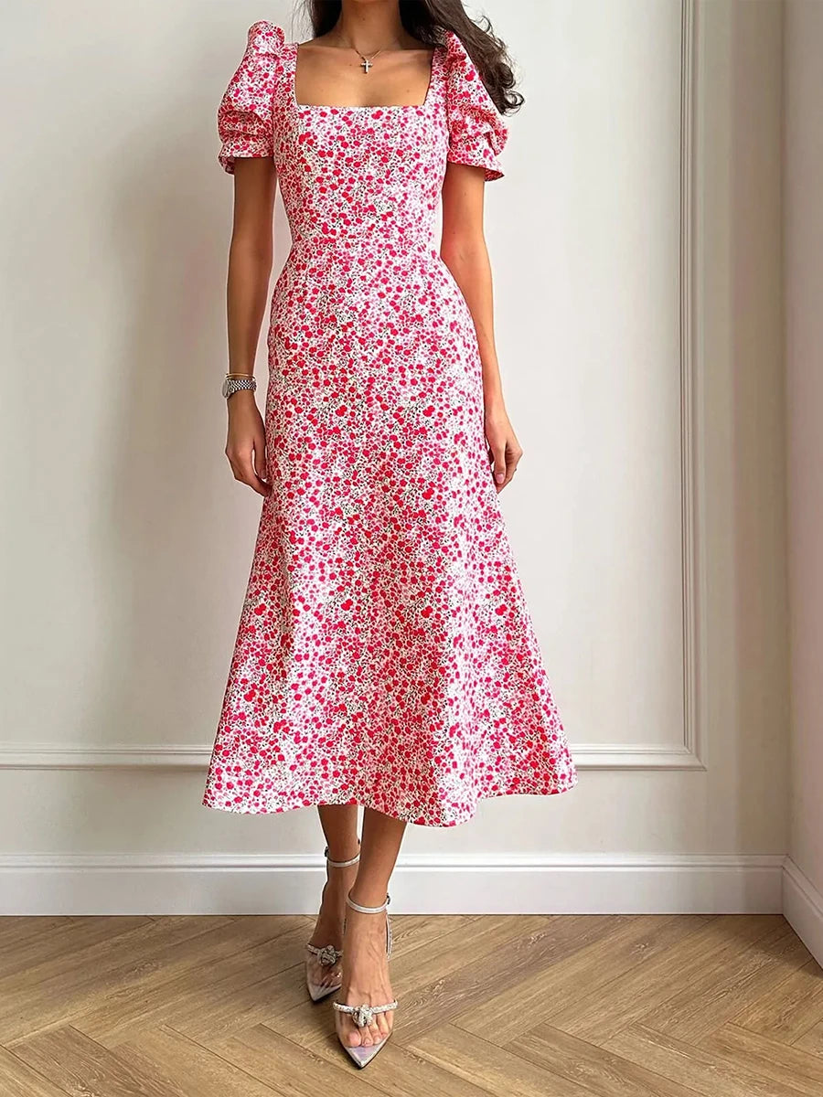 Flowy Floral Summer Dress