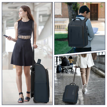 Rolling Business Laptop Backpack