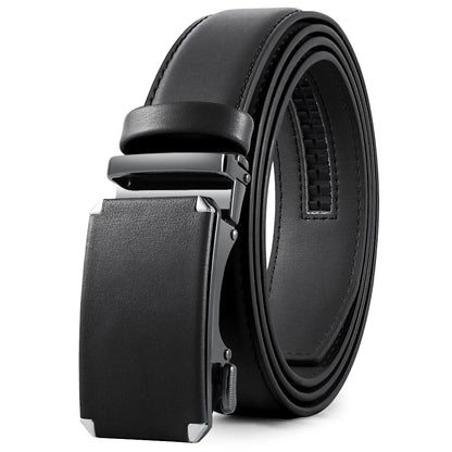 Metal Solid Black Business Strap