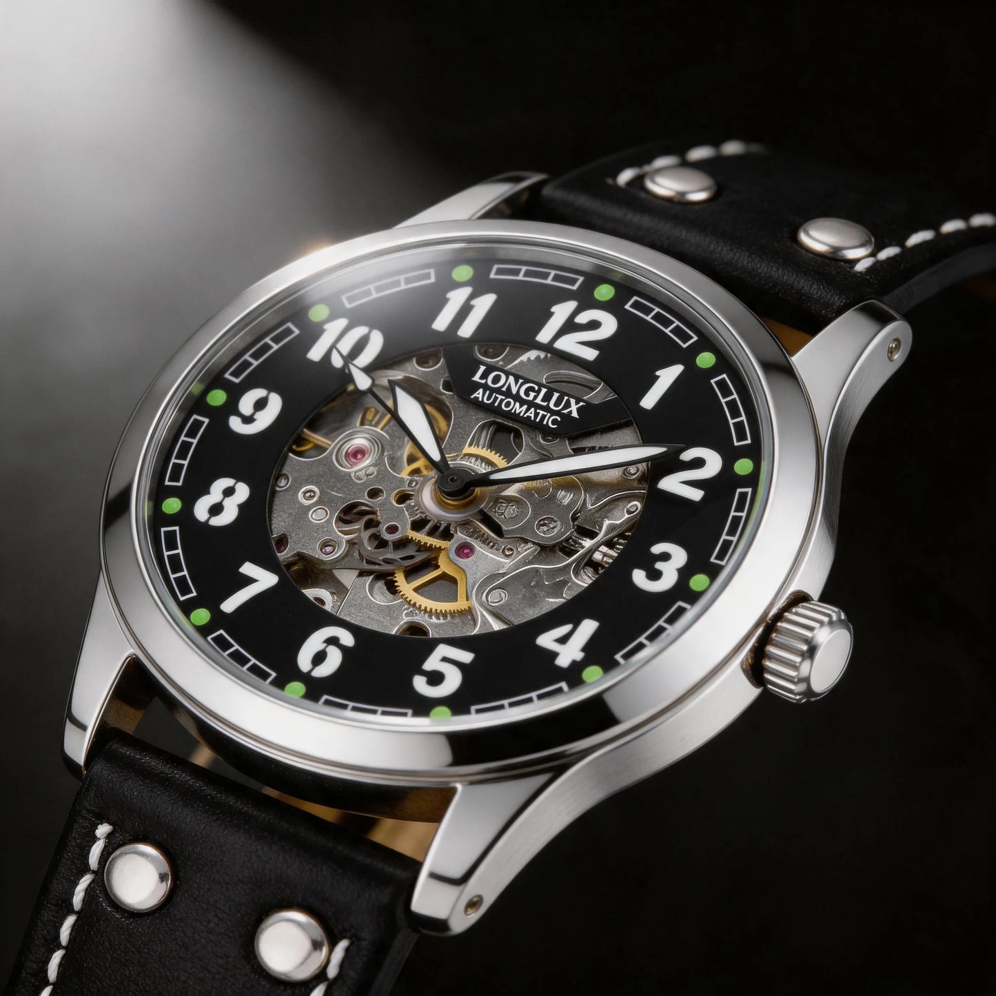 Longlux Vintage Pilot Watch