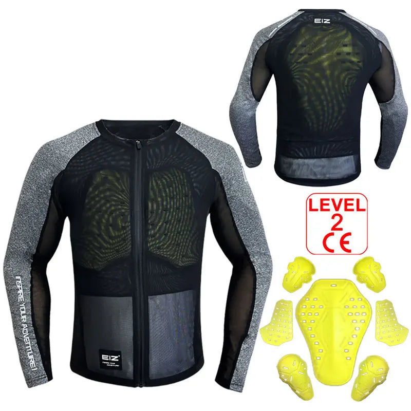Elastic Polyester Motocross Jacket