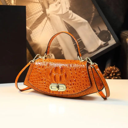 PU Leather Saddle Bag