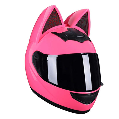 Cat Ear Full-Face Helmet
