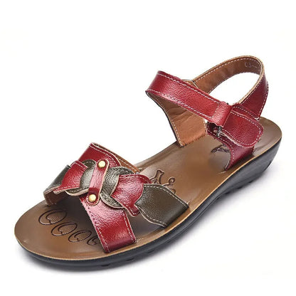 Printed Strap Sandals