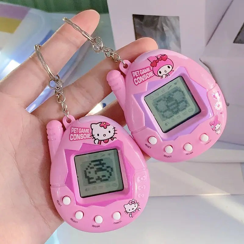 Cute Cat Keychains Virtual Pet