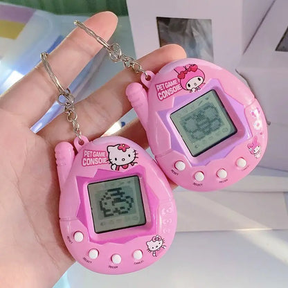 Cute Cat Keychains Virtual Pet
