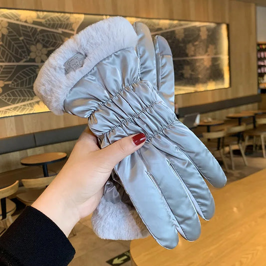 Women's Waterproof Ski Gloves