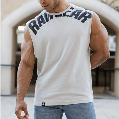 Summer Cotton O-Neck Sleeveless Tank